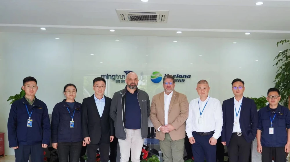 法国MULLER公司总裁Mr. Benoit一行到访雷速官方网站-雷速（中国）科技考察、交流